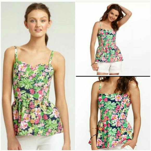 Lilly Pulitzer Tops - Lily Pulitzer Gardenia Top 🏵💮🌸💐